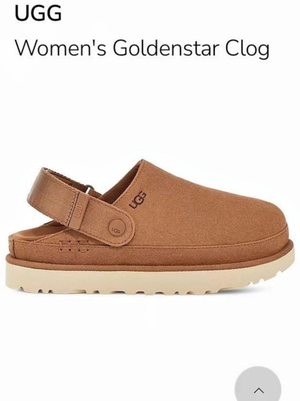 UGG Goldenstar Clog Brown Clogs